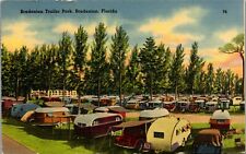 Bradenton Trailer Park, Bradenton, Florida Postcard (1945) picture