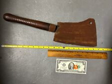 Vintage M BEATTY & SON CAST STEEL CHESTER 1900's 19” Cleaver Knife picture