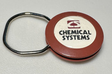 Vintage Chicago Illinois CS Chemical Systems Industrial Advertising Keychain picture