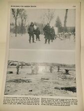 1st Division Wesmes Belgium Clark Field Fort Stotsenburg 1946 WW2 Picture Sheet picture