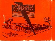 GOOGIE  STYLE  MID CENTURY MODERN Matchbook SHERIS COFFEE SHOP Inglewood CA picture