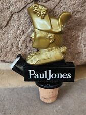 Vintage Paul Jones Plastic & Cork Bottle Topper Pour Spout Barware Advertisement picture