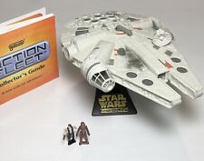 STAR WARS Action Fleet Millennium Falcon COMPLETE Un-played + Collectors Guide  picture