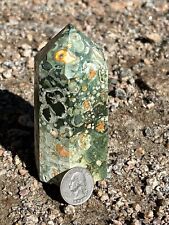 Beautiful Rainforest Jasper All Natural Chunky Polished Crystal Tower- 40A picture