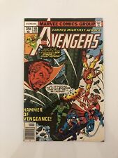 Avengers #165 Newsstand 1st Appearance Henry Gyrich 1977 Combine/Free Shipping picture
