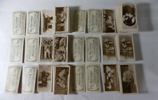 Lot of 248 De Reszke Millhoff Cigarette Cards Real Photographs 1st-6th Series picture