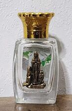 Empty Glass Holy Water Bottle Sanctuaires Notre Dame Lourdes 2.5