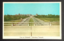 Richmond Petersburg Turnpike Scenic View Virginia VA Curt Teich Postcard 1962 picture