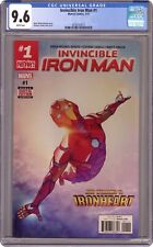 Invincible Iron Man 1A Caselli CGC 9.6 2017 4256153015 picture