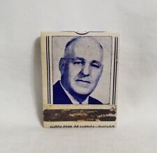 Vintage Clifford G Benson Sheriff Matchbook Cover Political Advertising picture