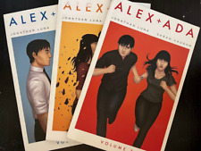 ALEX+ADA-1st Print Paperback Lot of Volumes #1-3 by Image Comics-Luna & Vaughn picture