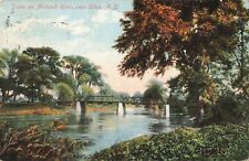 Bridge Over Mohawk River Utica NY New York c.1908 Postcard D263 picture