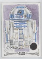 2018 Topps Star Wars Black and White Sketch Cards 1/1 Jeff Carlisle Auto 13iq picture