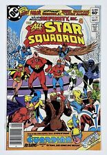 ALL-STAR SQUADRON #25 - NEWSSTAND - FN/VF - 1ST APPEARANCE OF INFINITY INC picture
