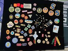 Boy & Cub Scout of America BSA Patches +Pins Lot of 115+ Circa 1990s picture