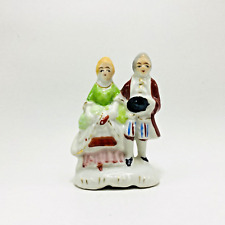 Occupied Japan WWII Colonial Husband & Wife Figurine ,figure, statuette , effigy picture