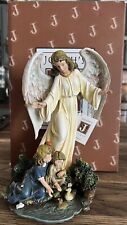 Joseph s Studio Angel Collection Roman Exclusive Guardian Angel with Children picture