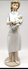 RARE NAO NURSE WITH BABY FIGURINE RETIRED EXC CONDITION picture