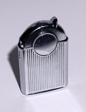Vintage SPEED CHROME METAL LIGHTER Made In USA Mid Century Modern Art Deco picture