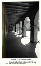 Frashers RPPC F-4426 Cloister Old Mission Church Perpetual Adoration Los Angeles picture