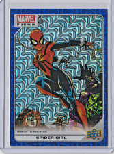 Marvel Platinum - SPIDER-GIRL #174 Blue Traxx 134/499 SP - Upper Deck picture