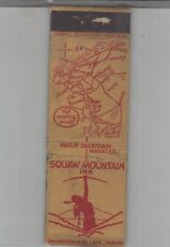 Matchbook Cover Squaw Mountain Inn Moosehead Lake, ME picture