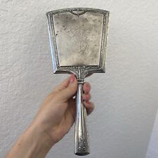 Antique Sterling Silver Hand Mirror By SAART BROS - Monogrammed picture