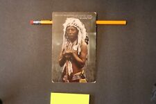 Chief Two Guns White Calf- Blackfeet Indian  Post Card picture