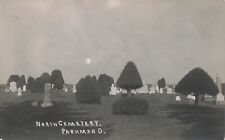 LP71  Parkman Ohio North Cemetery 1911 RPPC Postcard picture