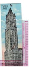 Tri-Fold UDB Postcard  New York City, Woolworth Building picture