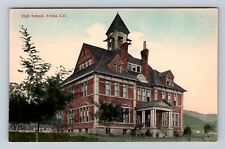 Yreka CA-California, High School, Antique, Vintage Postcard picture
