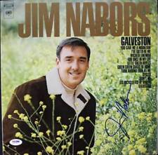 Jim Nabors Galveston Signed Album Cover W/ Vinyl Autographed PSA/DNA #V16061 picture