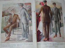 VINTAGE 1913 'RULERS OF THE WORLD' & CLOTHING CATALOG WOODROW WILSON WILHELM + picture