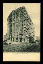 Michigan MI postcard Detroit, Hammond Building Vintage c1905 picture