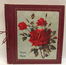 Vintage 1951 Wedding Celebration Best Wishes Card Scrapbook Album 25+ Pages picture