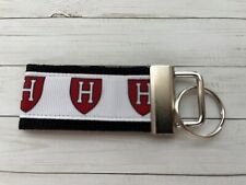 Harvard Keychain - 1.25 by 3 inches - black n Maroon - New picture