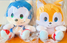Sonic the Hedgehog Sonic and Friends Plush Sonic & Tails M Set NEW 2024 picture