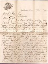1895 Galveston Texas Contractor Letter Interesting Content Cotton Hauling picture