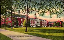 Vintage Postcard- DE VILBISS HIGH SCHOOL, TOLEDO, OH. Early 1900s picture