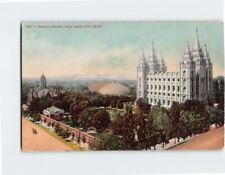 Postcard Temple Square Salt Lake City Utah USA picture