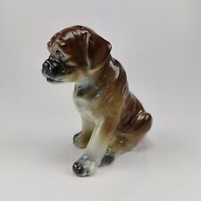 MASTIFF DOG collectible ceramic miniature dog figurine picture