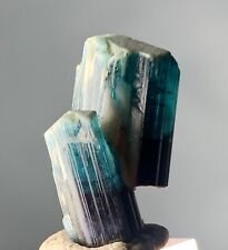 25 CT Indicolite Tourmaline DT Crystal Specimen From Afghanistan picture