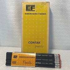 Rare Vintage Eberhard Faber Contak 440 Sleeve of 12 Electrographic Pencils picture