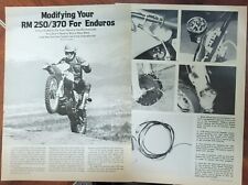1976 Suzuki RM250 RM370 Enduros 6p Modification Article picture