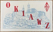 QSL Card -  Praha, Czechoslovakia - Milan Dlabac - OK1AWZ -  1978 - Postcard picture
