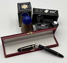 Montblanc 149 14K Meisterstuck 4810 Fountain Pen 585 W. Germany Plus Ink picture