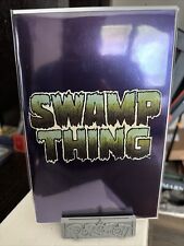 Swamp Thing Purple Foil Comic  (carnivore Comics)    Variant Limit 500 Copies picture