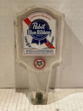 Vintage PBR Pabst Blue Ribbon Beer Tap Handle Acrylic  picture