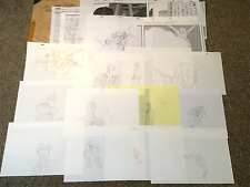 Marvel Spider-Man Original Animation Production Drawings Model Sheets Folder Lot picture