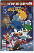 SONIC X THE HEDGEHOG #25 Archie Comic 2007 Sega 1st Print Newsstand Variant picture